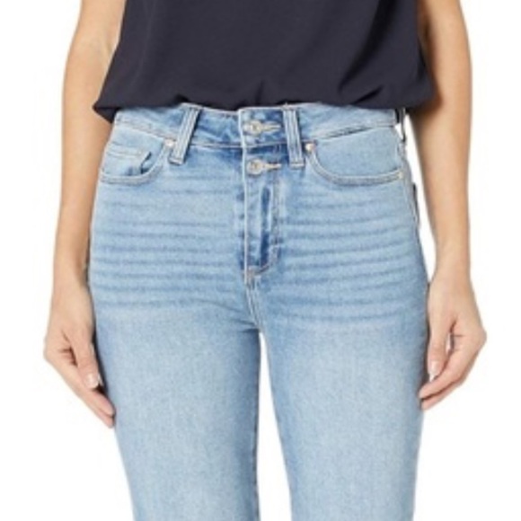 PAIGE Hoxton slim light wash Jeans 28 - Picture 9 of 9